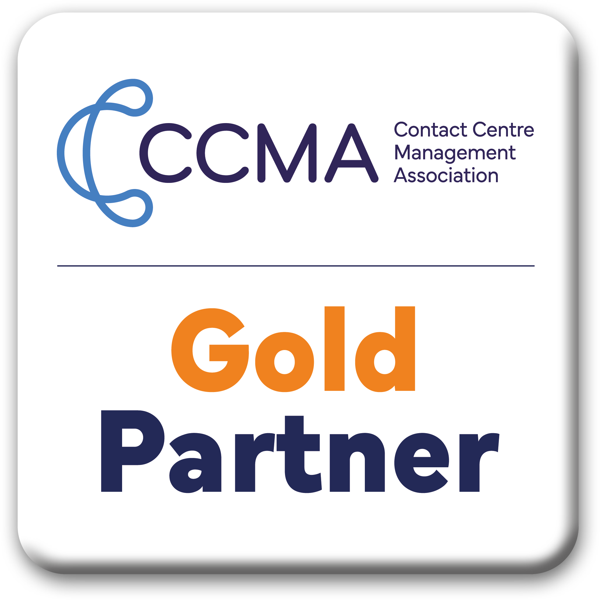 CCMA Gold Partner Badge